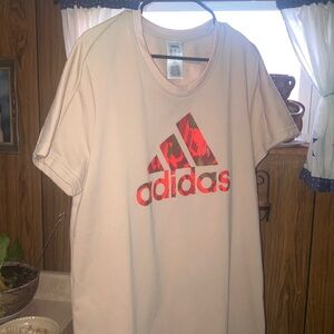 Cream colored adidas dress XL